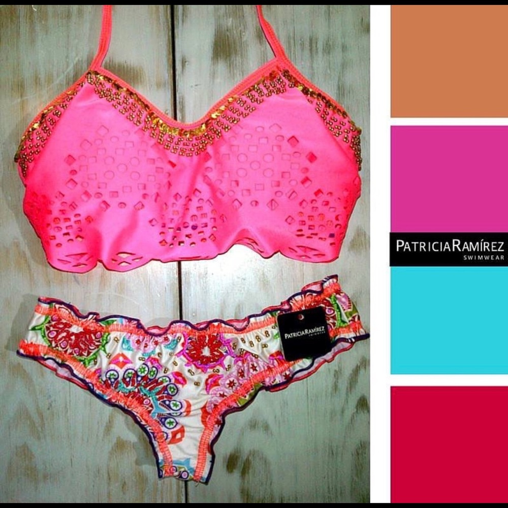 PATRICIA RAMIREZ swim.  UNIQUE MODEL. Sz: M/L